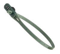 Hiplok Z LOK COMBO Bike Lock/Motorbike Helmet Lock - Green. 3 Digit Code. Steel Core & 45cm Locking Length. Optional Bracket