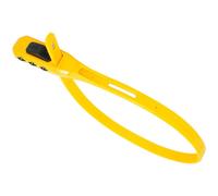 Hiplok Z LOK Combo Bike Lock - Yellow. 3 Digit Combination Bicycle Lock/Helmet Lock/Accessory Lock. Lightweight, Steel Core. 43cm x 1.5cm x 1cm