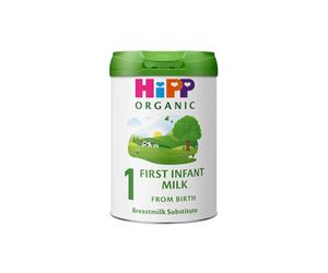 HiPP Organic 1 First Infant Baby Milk Formula from Birth 800g
