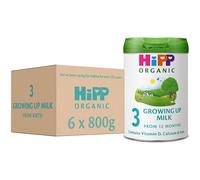 HiPP Organic 3 Growing Up Baby Milk 800g Pack of 6