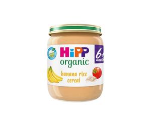 HiPP Organic Banana Rice Cereal Baby Food 6+ months 125g