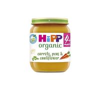 HiPP Organic Carrots Peas & Cauliflower Jar 4+ months 125g