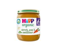 HiPP Organic Carrots Peas & Cauliflower Jar 6+ months 125g