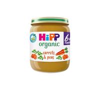 HiPP Organic Carrots & Peas Jar 6+ months 125g