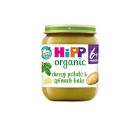 HiPP Organic Cheesy Potato & Spinach Bake Baby Food Jar 6+ months 125g
