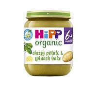HiPP Organic Stage 1 From 4 Months Cheesy Spinach and Potato Bake 125g (pack of 6)