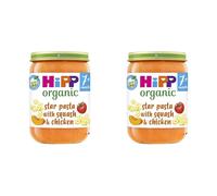 HiPP Organic Star pasta with Squash Chicken Baby Food Jar 7 Months 6 x190g