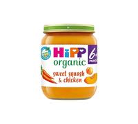 HiPP Organic Sweet Squash & Chicken Baby Food Jar 6+ months 125g