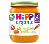 HiPP Organic Tasty Vegetable Risotto Baby Food Jar 6+ Months 125g