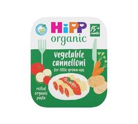 HiPP Organic Vegetable Cannelloni Toddler Tray Meal 15+ Months 250g (Pack of 6)