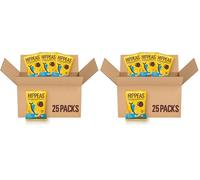 HIPPEAS Salt & Vinegar Chickpea Puff Vegan Crisps Multipack | 25 x 15g Packets | Plant-Based, Source of Protein | Free from Gluten & Artificial Flavours | Light & Crunchy - 62 calories per serving