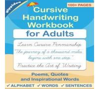 Hippidoo Cursive handwriting workbook for Adults: Learn to write in Hippidoo Multicolor