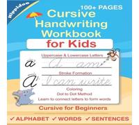 Hippidoo Cursive Handwriting Workbook For Kids: Cursive for beginners Hippidoo Multicolor