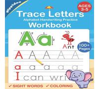 Hippidoo Trace Letters: Alphabet Handwriting Practice workbook for kids: Hippidoo Multicolor