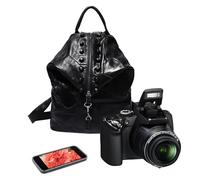 Hippie Boho Backpack,Leather Laptop Patchworks Work Bookbag - Casual Daypacks Fashion Schoolbag Anti-theft Bag Purse For Women Men