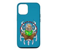 Hippie Dog Dreamcatcher Wolf Spirit Animal Psychedelic Art Case for iPhone 12/12 Pro