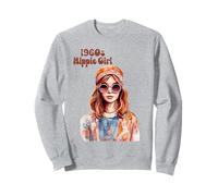 Hippie Girl 1960s and 1970s Sweatshirt