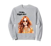 Hippie Girl 1960s and 1970s Sweatshirt