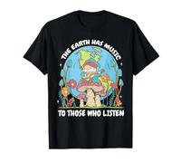 Hippie Gnome Mushrooms Retro 70s Groovy Hippy T-Shirt