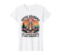 Hippie Grandma Vintage Like A Regular Grandma Only Groovier T-Shirt