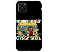 Hippie Heart Gypsy Soul Retro Camper Mushroom Floral Case for iPhone 11 Pro Max