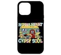 Hippie Heart Gypsy Soul Retro Camper Mushroom Floral Case for iPhone 12 Pro Max