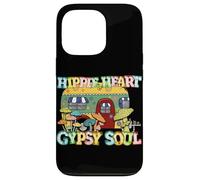 Hippie Heart Gypsy Soul Retro Camper Mushroom Floral Case for iPhone 13 Pro