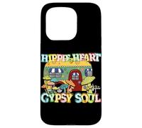 Hippie Heart Gypsy Soul Retro Camper Mushroom Floral Case for iPhone 15 Pro