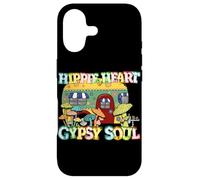 Hippie Heart Gypsy Soul Retro Camper Mushroom Floral Case for iPhone 17
