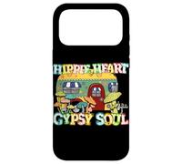 Hippie Heart Gypsy Soul Retro Camper Mushroom Floral Case for iPhone 17 Pro Max
