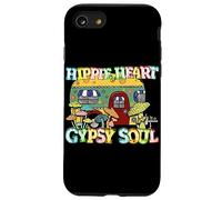 Hippie Heart Gypsy Soul Retro Camper Mushroom Floral Case for iPhone SE (2020) / 7/8