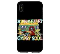 Hippie Heart Gypsy Soul Retro Camper Mushroom Floral Case for iPhone XS Max