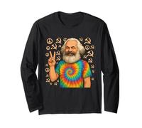 Hippie Karl Marx - Communism Long Sleeve T-Shirt
