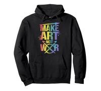 Hippie Lifestyle Free Spirit and Peaceful Bohemian Vibes Pullover Hoodie
