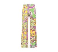 Hippie Lotus Trousers- female- MALIPARMI- Wide Trousers- Green- XS- Trousers XS