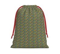 Hippie Pattern Print Gift Drawstring Bag Holiday Party Wedding Birthdays Wrapping Seasonal Celebrations