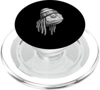 Hippie Peace Animal Reggae Rasta Chameleon PopSockets PopGrip for MagSafe