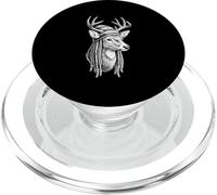 Hippie Peace Animal Reggae Rasta Deer PopSockets PopGrip for MagSafe