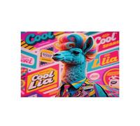 Hippie Sheep Placemats Set 30x45cm Heat Resistant Washable Placemat Waterproof Table Placemats Non-Slip Wipeable Tables Mat Kitchen Place Mats for Dining Party Home Decor