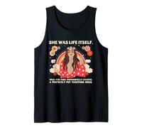 Hippie Wild Free Woman Rainbow Boho Flower Retro Vibe Tank Top