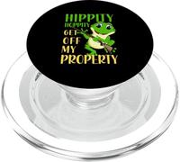 Hippity Hoppity Get Off My Property Funny Frog PopSockets PopGrip for MagSafe