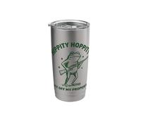 Hippity Hoppity Get Off My Property Stainless Steel Insulated Tumbler