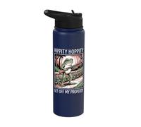 Hippity Hoppity Get Off My Property Stainless Steel Insulated Water Bottle