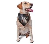 Hippo Dog Bandana Pet Scarf Accessories for Small Medium Dogs Cats Photo Prop, Triangle Pet Bandanas Adjustable Puppy Bib Washable Dog Kerchief Puppy Neckerchief
