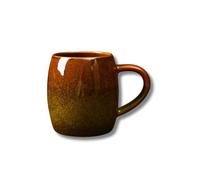 Hippo Family Ceramics 22oz Coffee Mug, Handmade Pottery Huge Tea Cup for Office and Home, Microwave and Dishwasher Safe, Great For Latte, Cappuccino, Unique Texture Glaze (Brown)