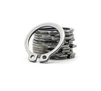 Hippo Hardware 18mm External Circlips Retaining Rings Snap Circlip A2 Stainless Steel DIN471 (Pack of 20)
