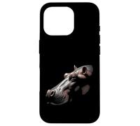 Hippo Head Wild Animal Africa Art Case for iPhone 16 Pro