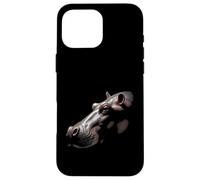 Hippo Head Wild Animal Africa Art Case for iPhone 16 Pro Max