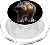 Hippo Hippopotamus Africa Safari I Love Cute Hippos PopSockets PopGrip for MagSafe