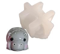 Hippo Mold - Adorable Hippo Silicone Molds, Silicone Chocolate Decoration Mold | Safe Molds for Sugar Crafts, Cookie and Cupcake Baking Mold